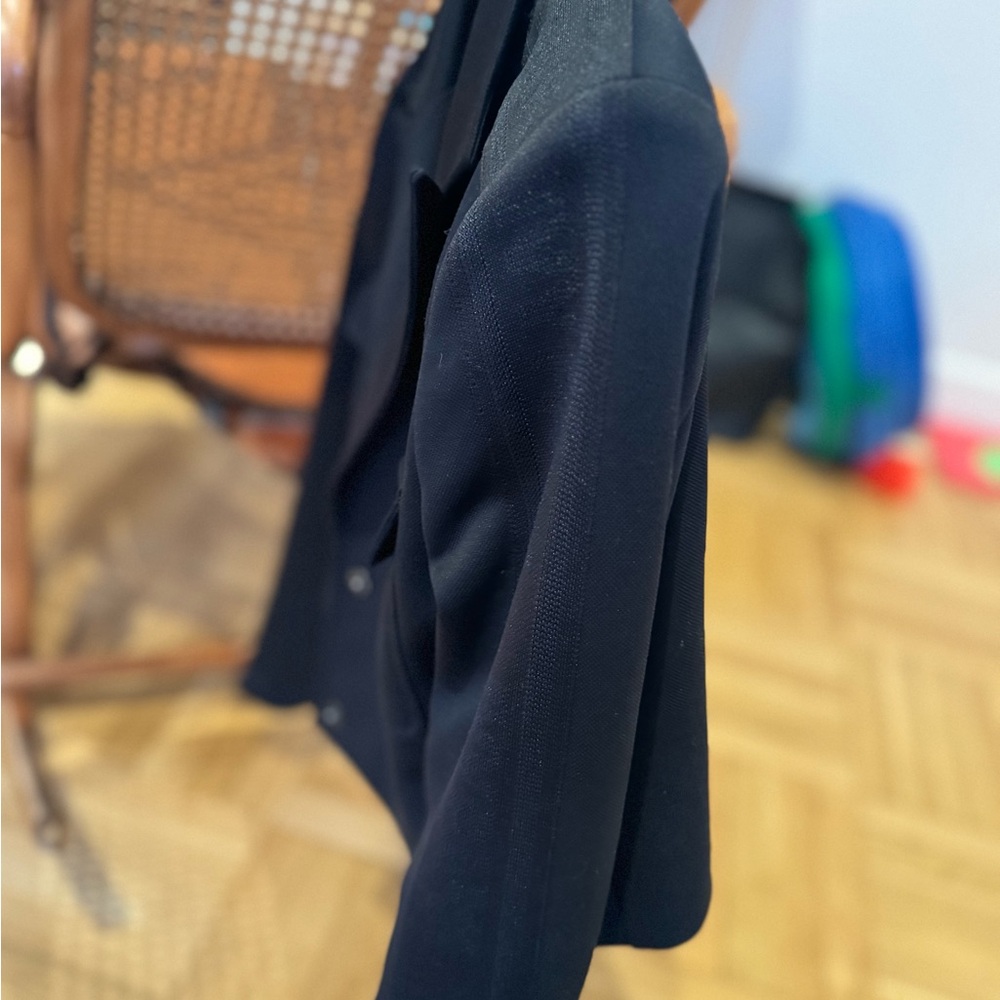 IVY PARK Cropped Black Blazer with Gold Stripes - Picture 5 of 5